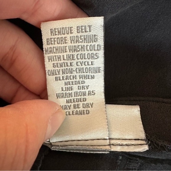 Dress Barn Gray Faux Suede Midi Length High Waist Tulip Skirt - Picture 5 of 5